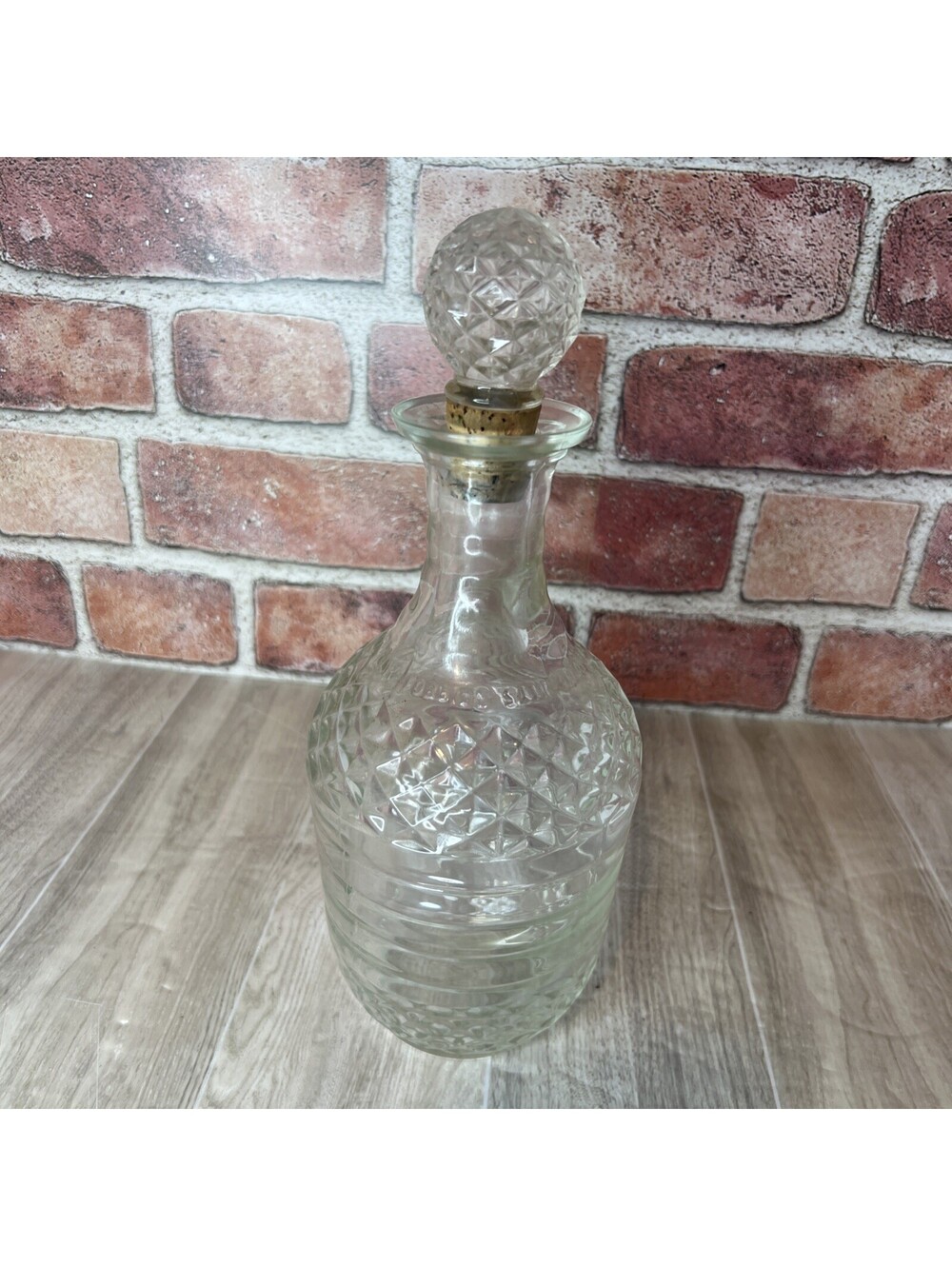 Vintage Federal Law Forbids Sale or Reuse Of This Bottle D-8 66-47 / Decanter